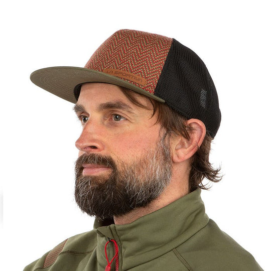La Sportiva Moose Trucker Hat Ivy/Tango Red
