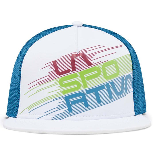 La Sportiva Trucker Hat Stripe Evo White/Space Blue