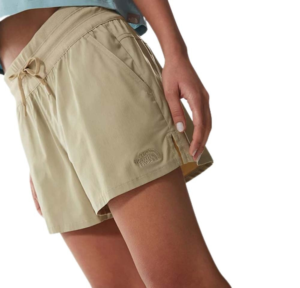 The North Face Womens Aphrodite Motion Shorts Twill Beige