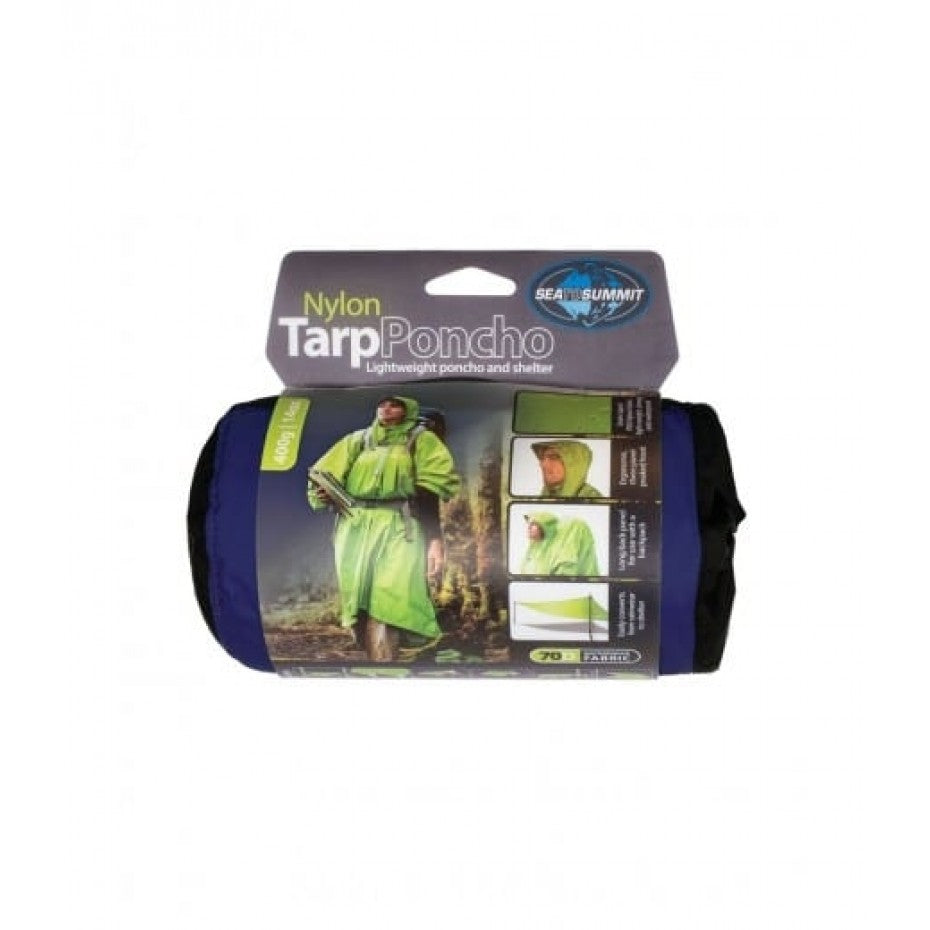SEA TO SUMMIT 70D TARP PONCHO BLUE – Summit Gear