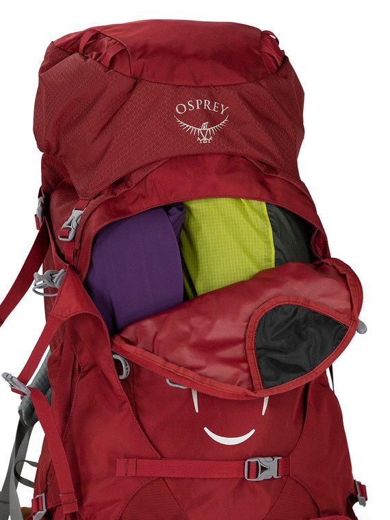 Osprey Ariel 65 (S20) Claret Red