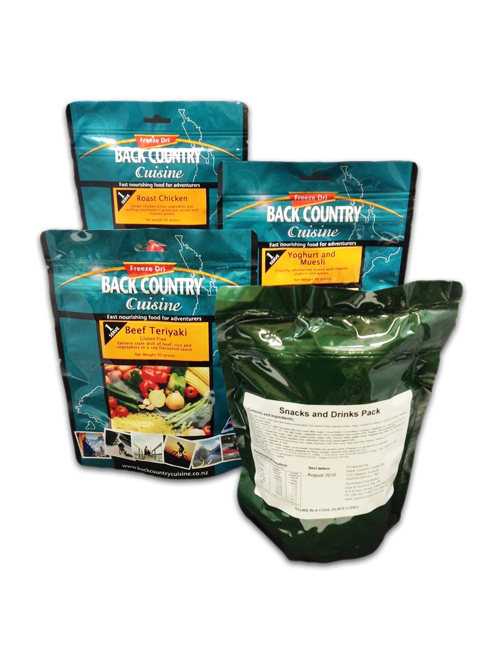 BACKCOUNTRY RATION PACK ADVENTURE