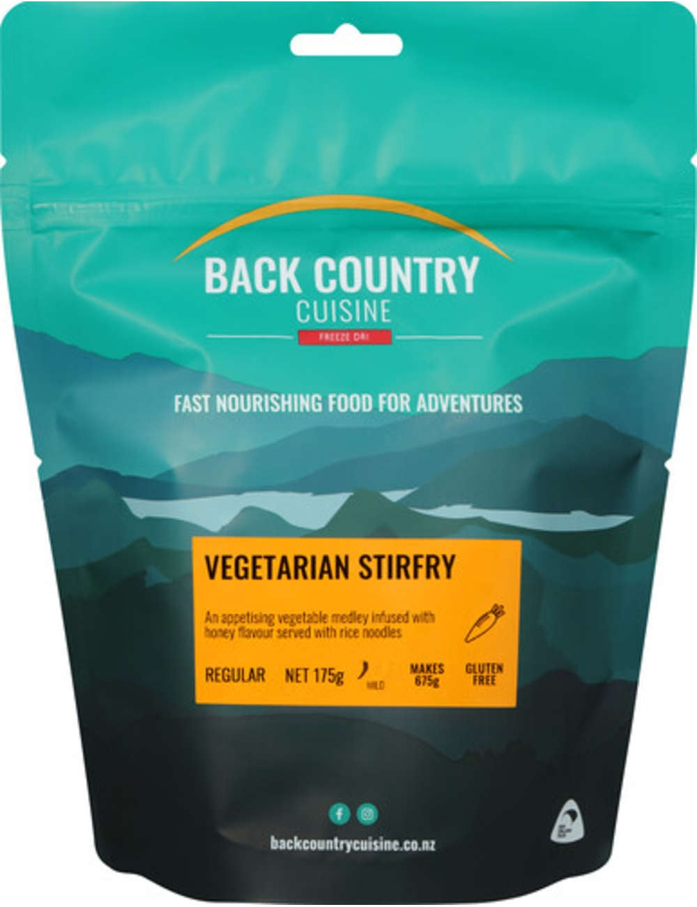 BACKCOUNTRY VEGETARIAN STIRFRY DOUBLE