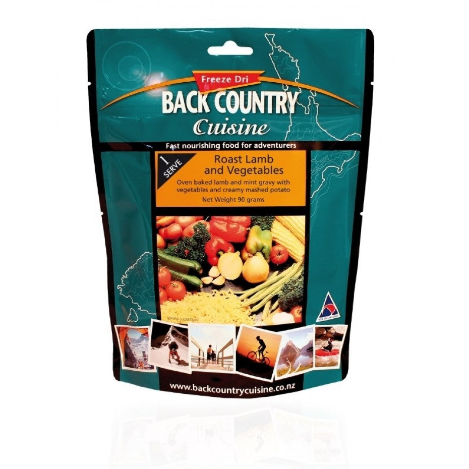 BACKCOUNTRY ROAST LAMB AND VEGES SINGLE