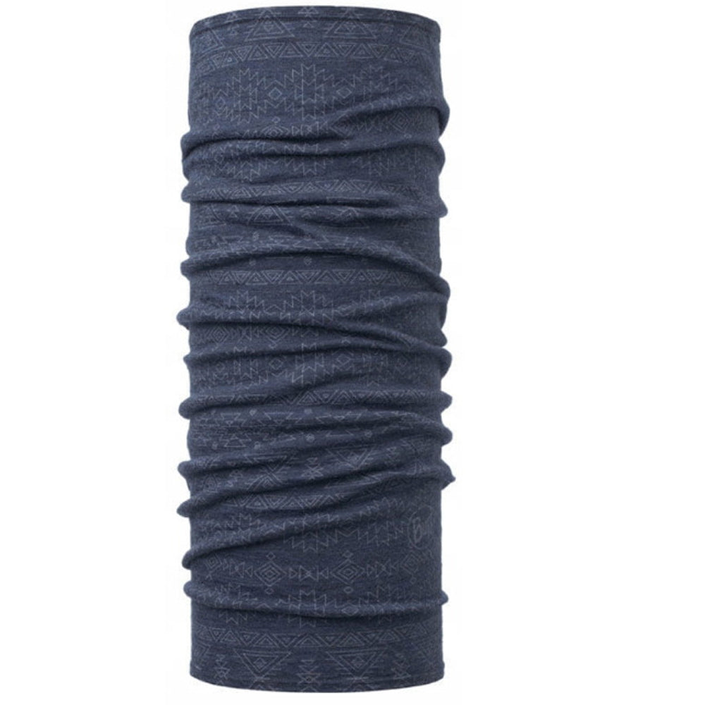 Buff Merino Wool Patterned Edgy Denim Additional Image