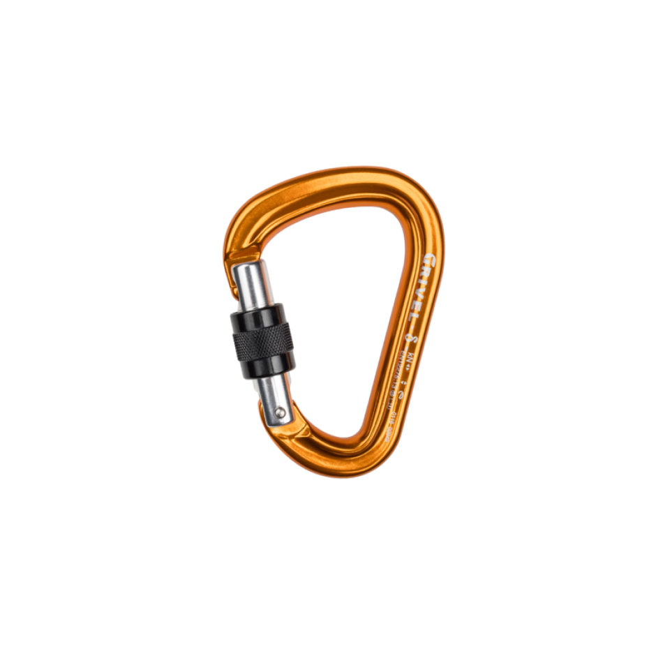 Grivel carabiner K5N DELTA screw lock SINGLE