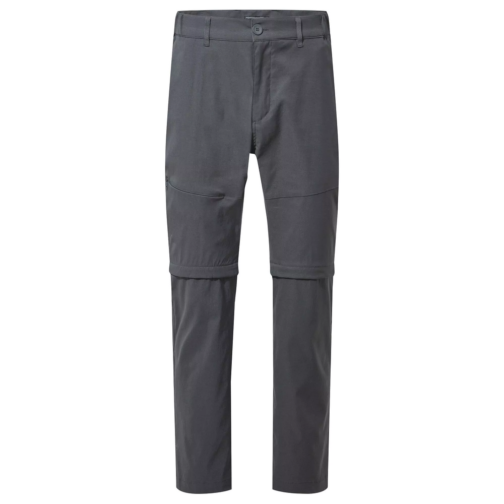 Craghoppers Kiwi Pro Convertible Trousers Regular Dark Lead
