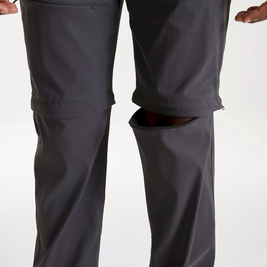 Craghoppers Kiwi Pro Convertible Trousers Regular Dark Lead