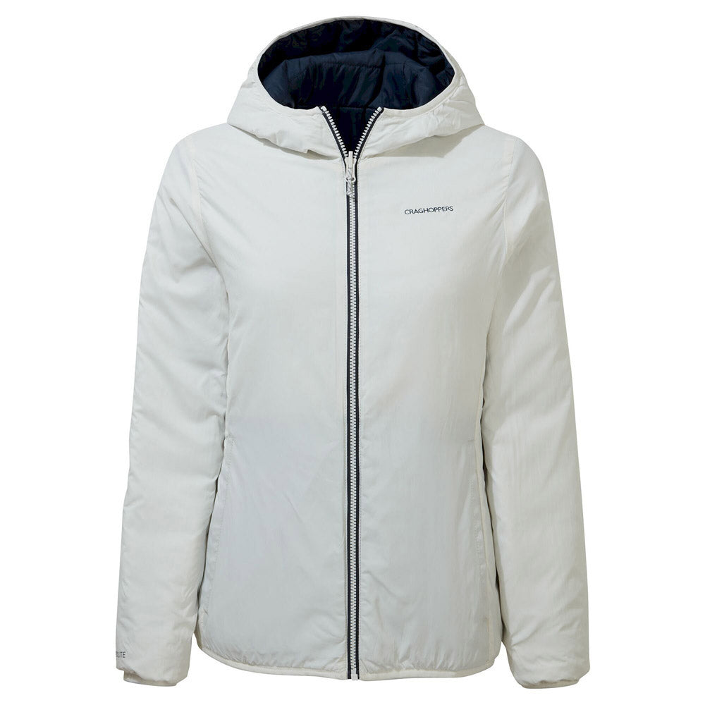 Craghoppers Compresslite VI Hooded Jacket BNavy/Seaslt Additional Image-2