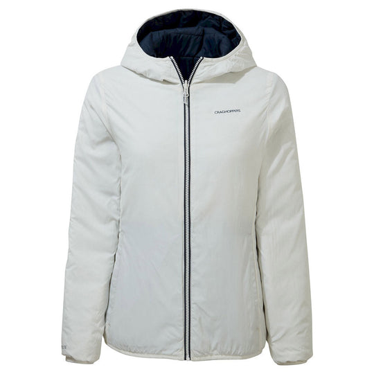 Craghoppers Compresslite VI Hooded Jacket BNavy/Seaslt Additional Image-2