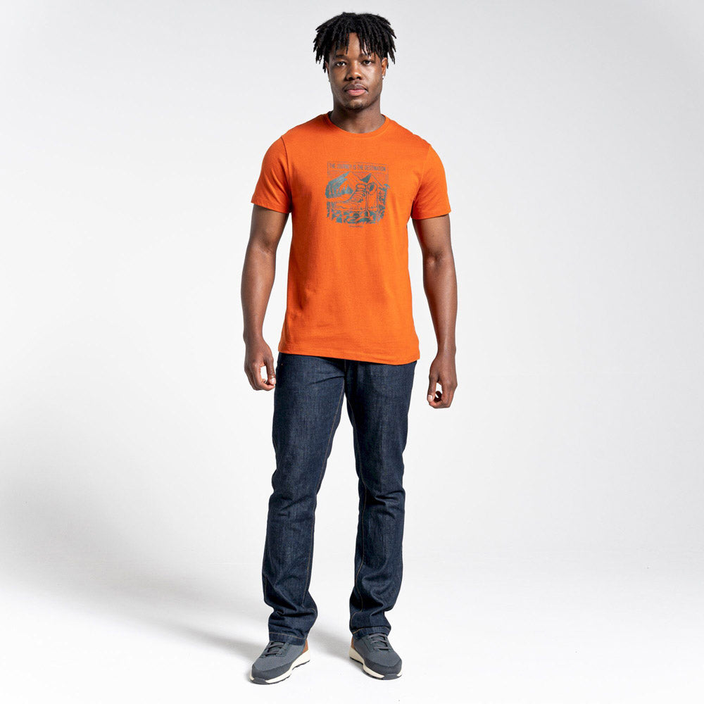 Craghoppers Lugo Short Sleeved T-Shirt PotCly HikeB Additional Image-3