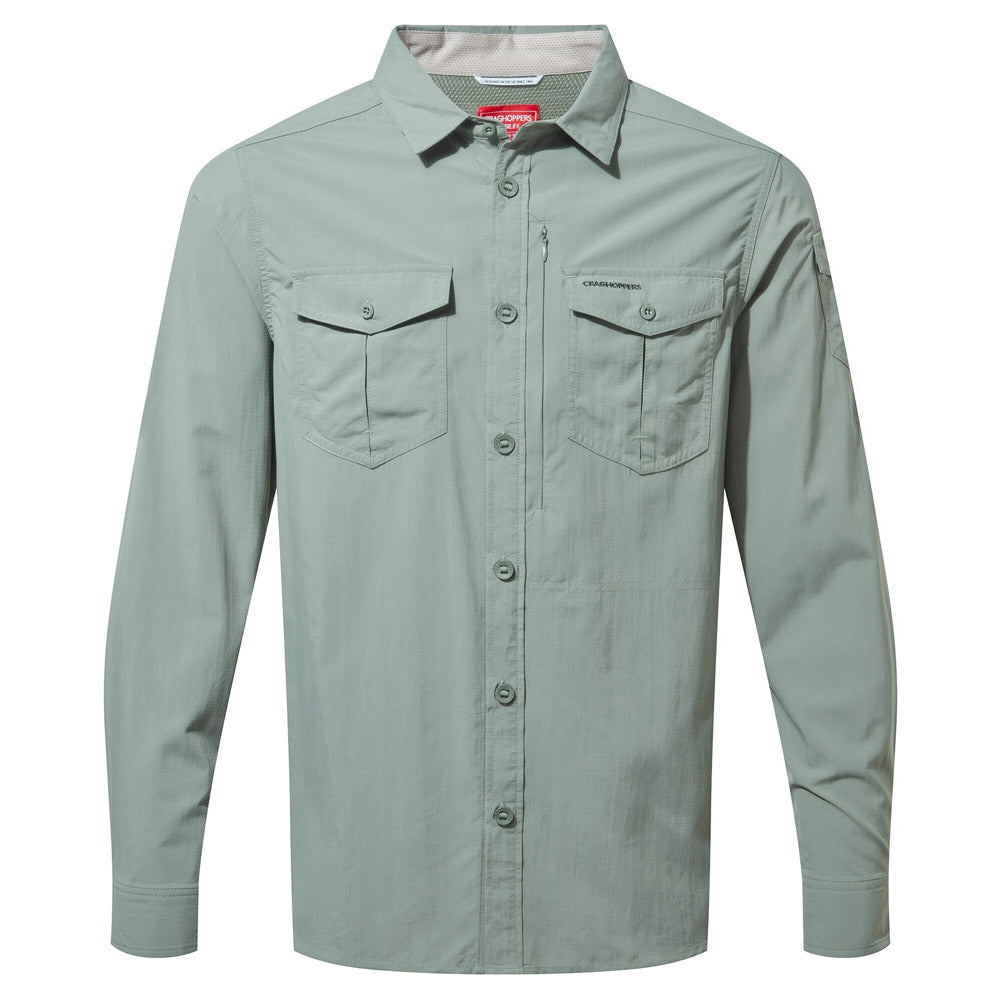 Craghoppers NosiLife Adventure II Long Sleeved Shirt Sage