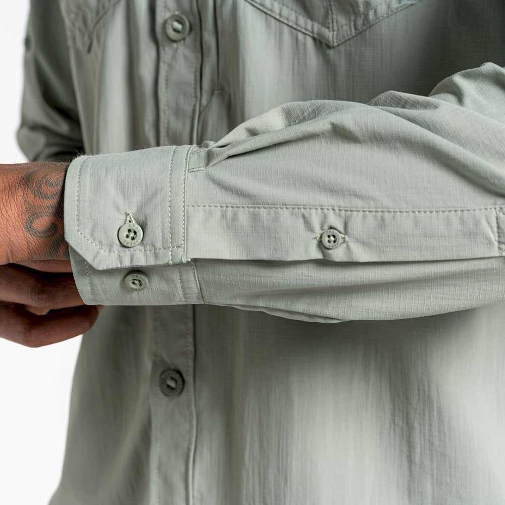 Craghoppers NosiLife Adventure II Long Sleeved Shirt Sage Additional Image-8
