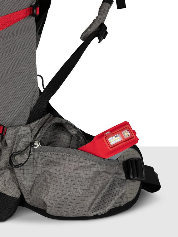 Osprey Eja Pro 55 Dale Grey/Poinsettia Red W