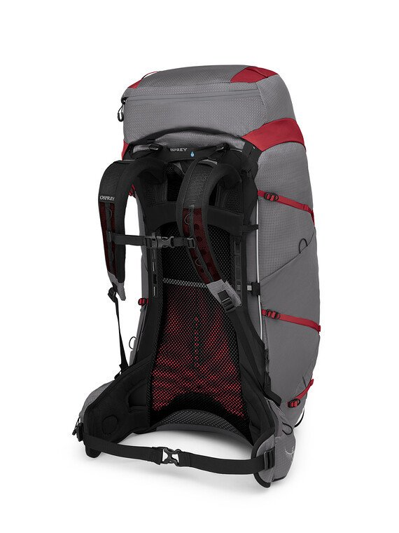 Osprey Eja Pro 55 Dale Grey/Poinsettia Red W