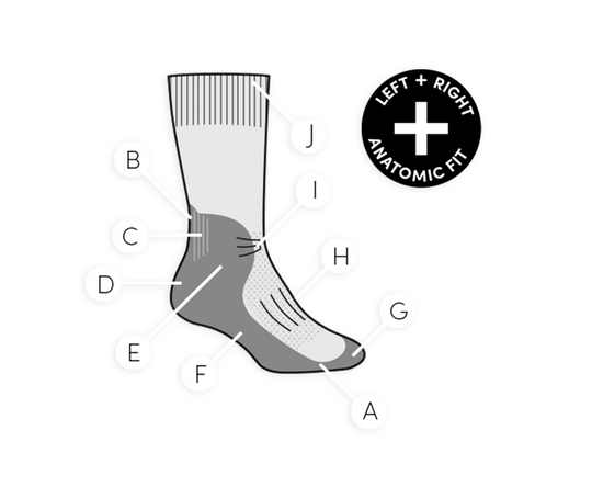 Icebreaker Womens Hike+ Light Crew Gritstone Heather