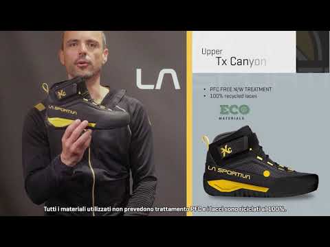 La Sportiva TX Canyon Black/Yellow