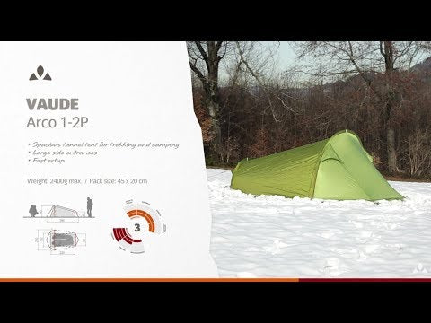 Vaude Arco 1-2P, mossy green Tent