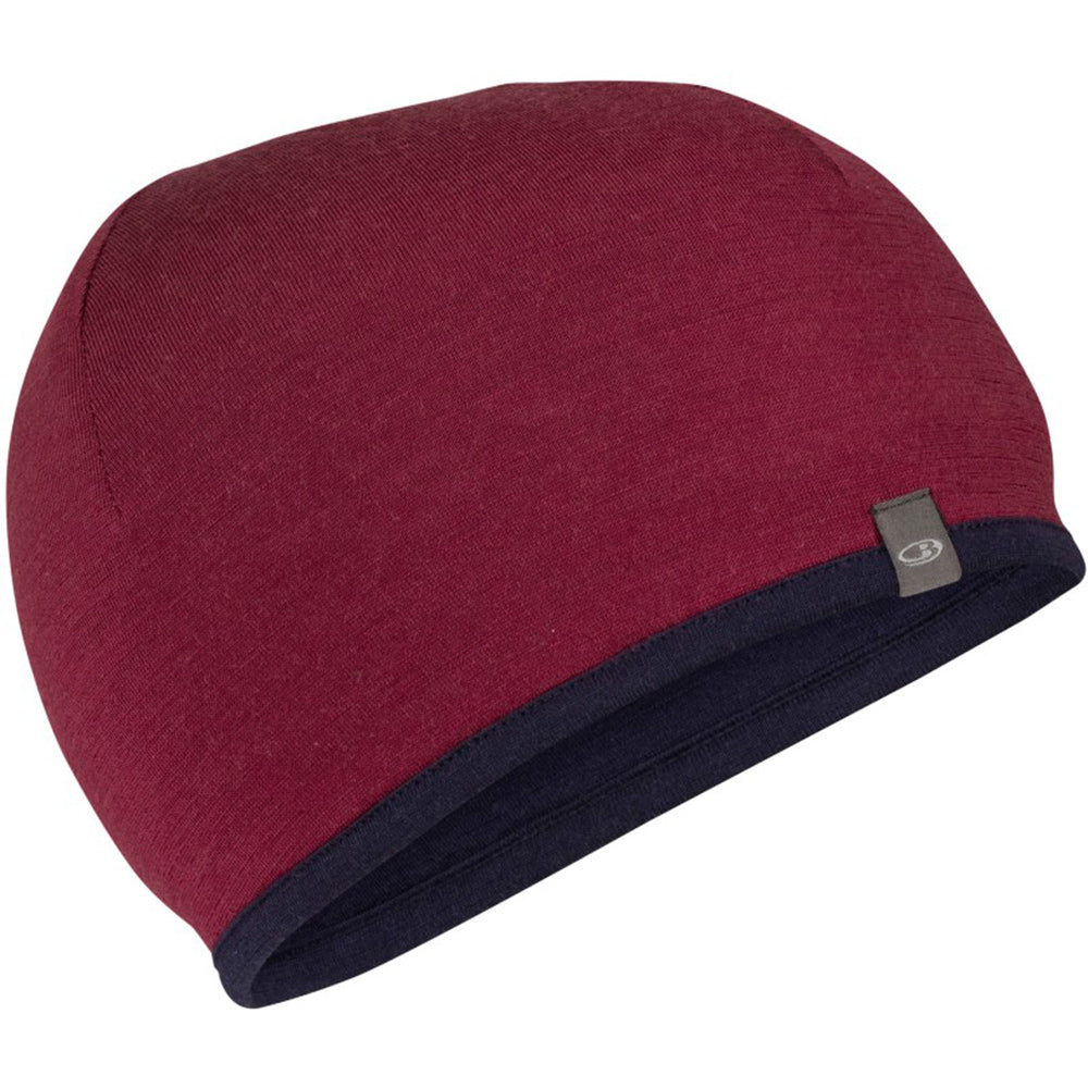 Icebreaker Unisex Pocket Hat Cherry Additional Image
