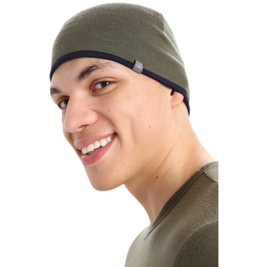 Icebreaker Unisex Pocket Hat Loden Additional Image-1