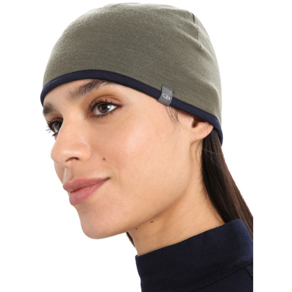 Icebreaker Unisex Pocket Hat Loden Additional Image-3