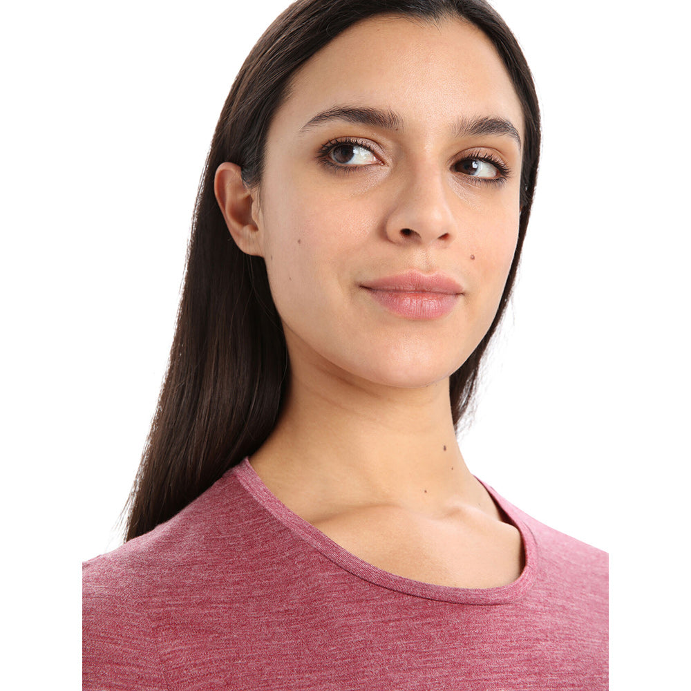 Icebreaker Womens Sphere II SS Tee Cherry Additional Image-3