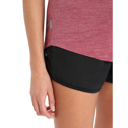 Icebreaker Womens Sphere II SS Tee Cherry Additional Image-4