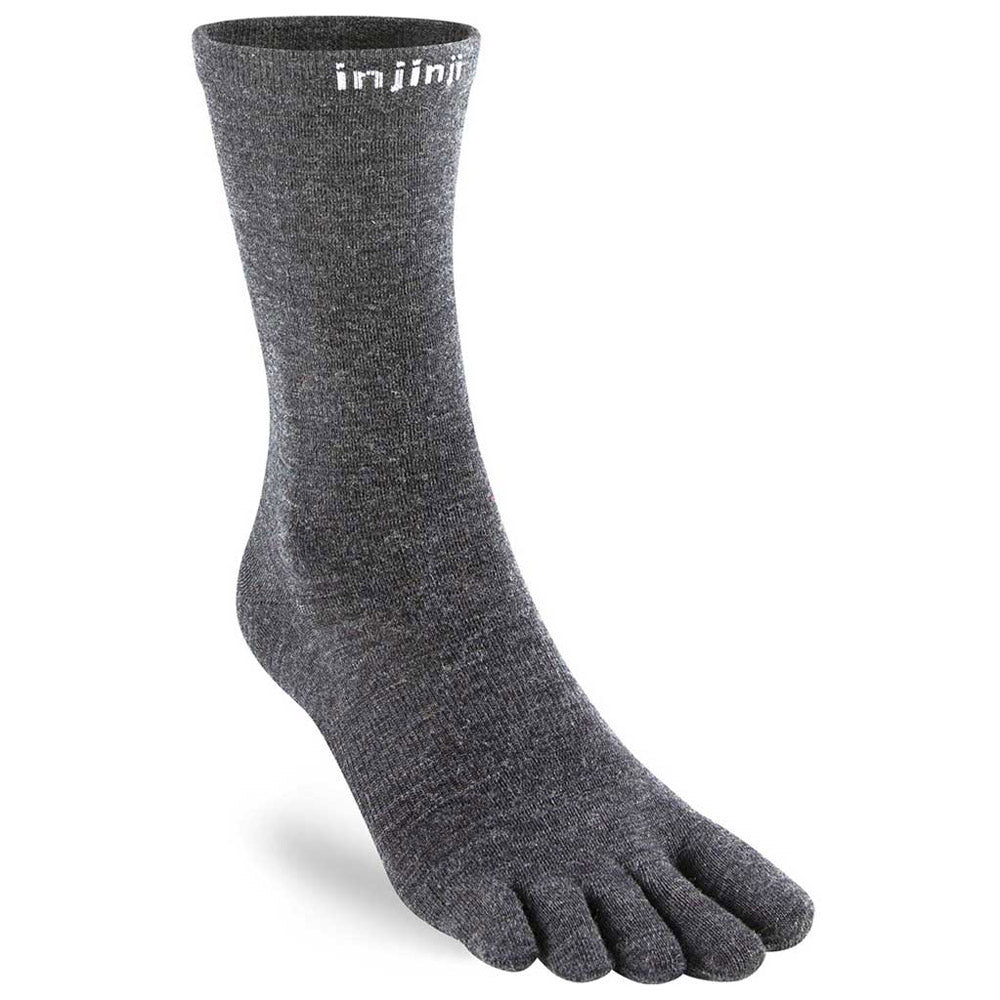 Injinji Liner Lightweight Crew - NuWool - Slate