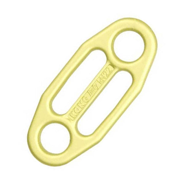 Kong Gi-Gi Belay Plate Anodised - Yellow