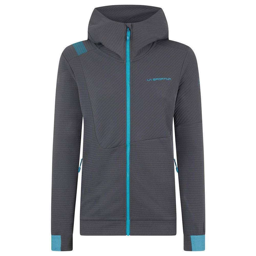 La Sportiva Mood Hoody W Carbon/Topaz