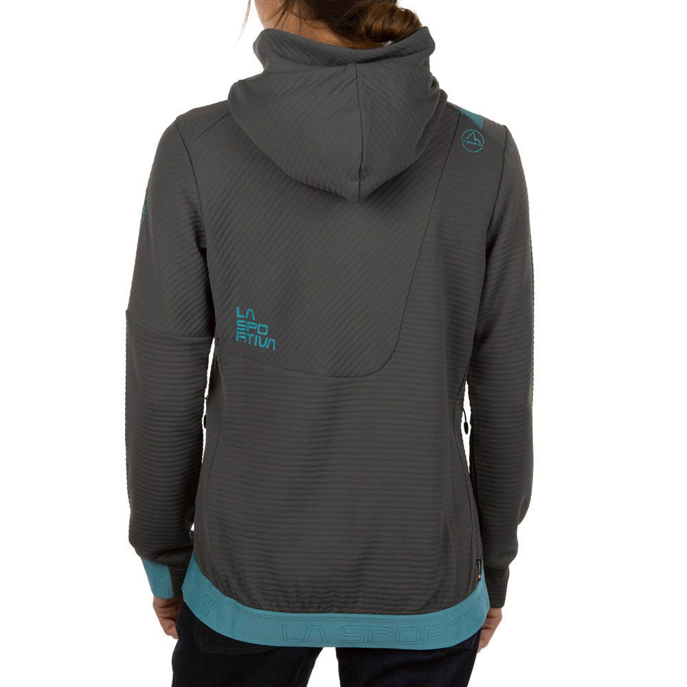 La Sportiva Mood Hoody W Carbon/Topaz Additional Image-1