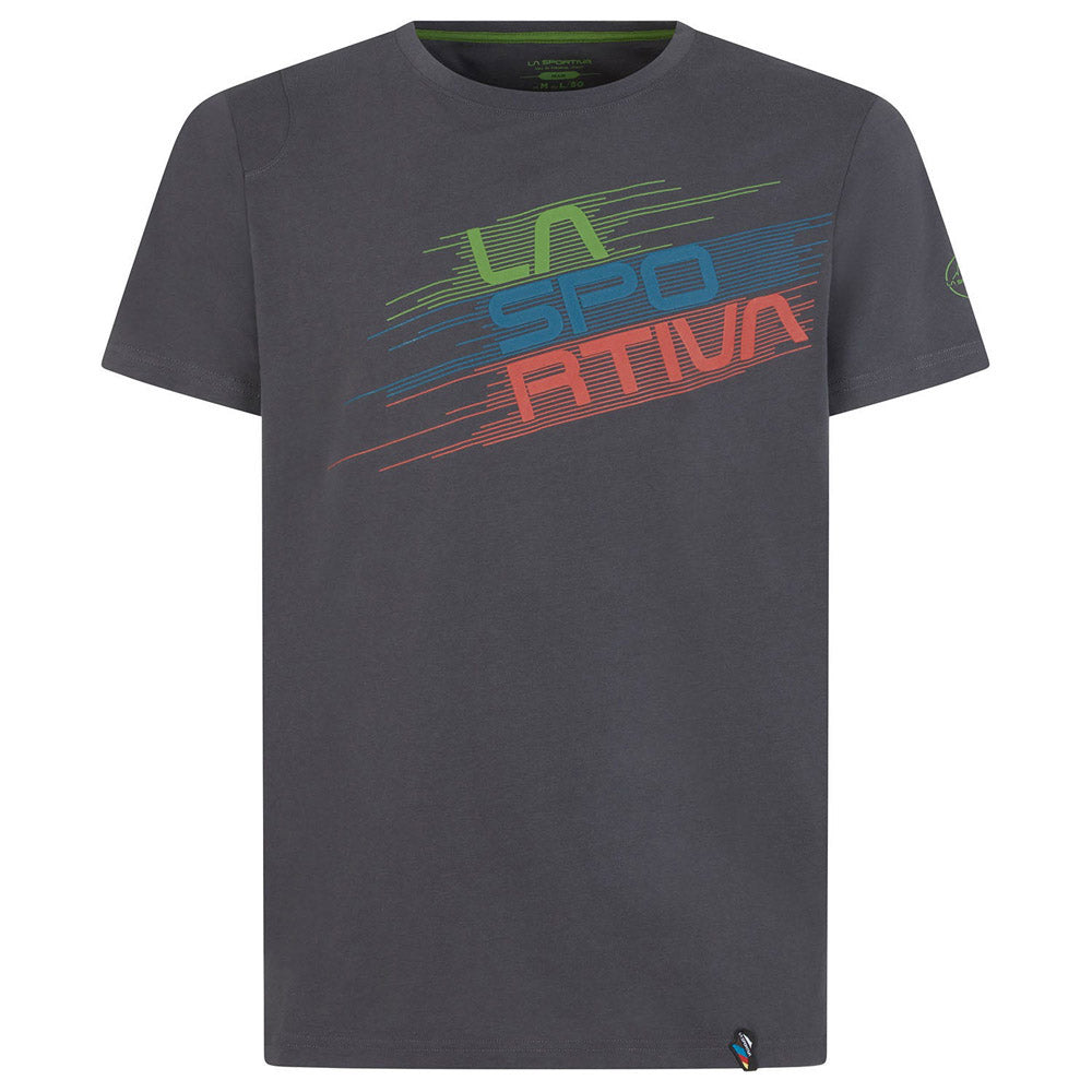 La Sportiva Stripe Evo T-Shirt M Carbon/Kale
