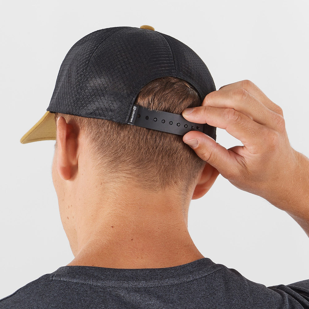 Salomon Trucker Curved Cap Cumin/Black