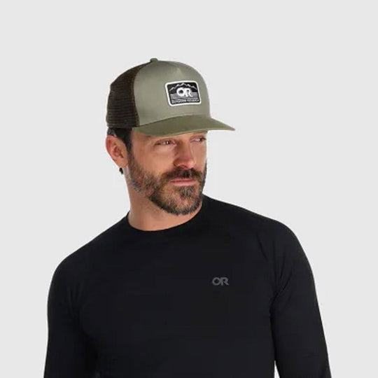 Outdoor Research Advocate Trucker Cap Loden/Flint Additional Image-4