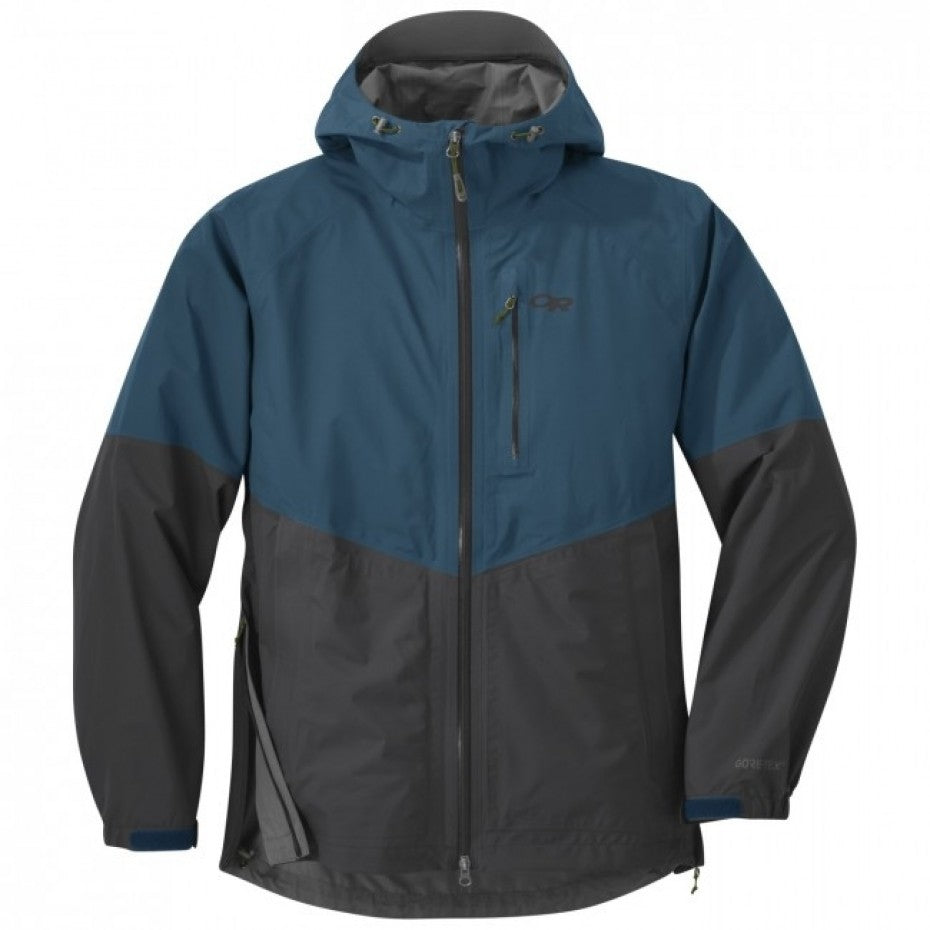 OUTDOOR RESEARCH Mens Foray Jacket Peacock/storm