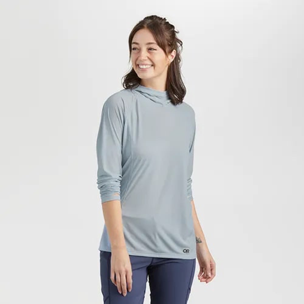 Outdoor Research Womens Echo Hoodie pebble Additional Image-1