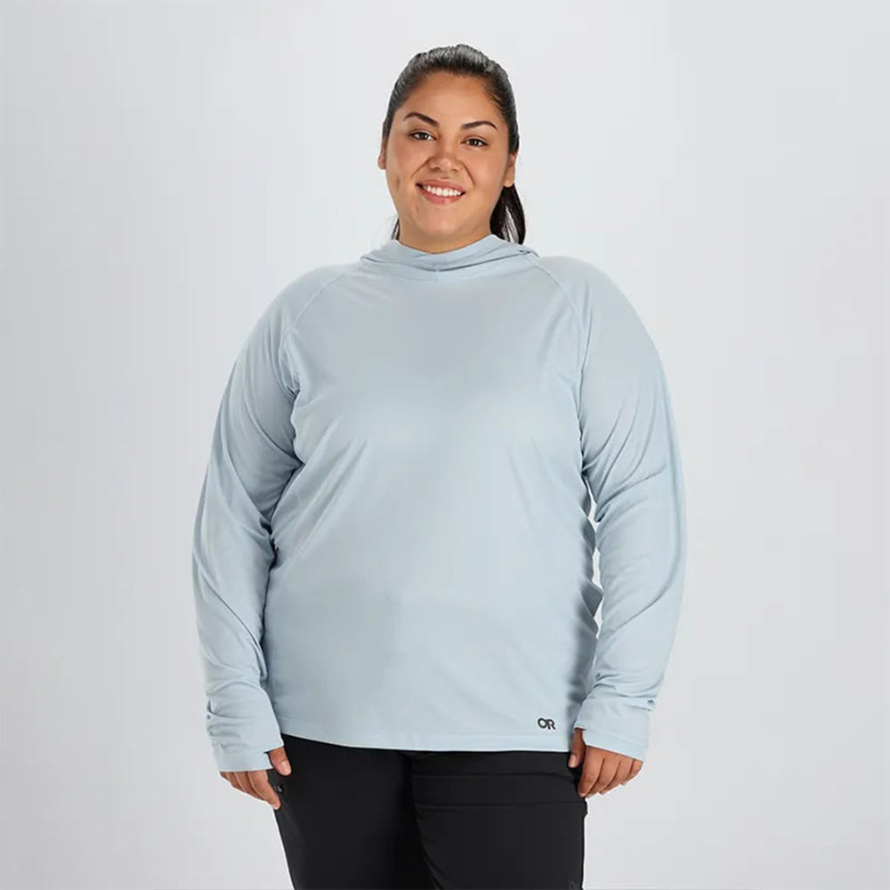 Outdoor Research Womens Echo Hoodie pebble Additional Image-4