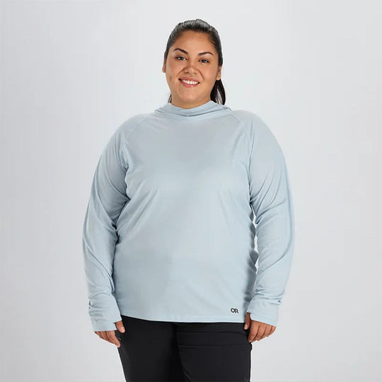 Outdoor Research Womens Echo Hoodie pebble Additional Image-4