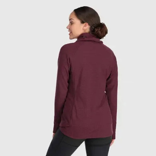 Outdoor Research Womens Trail Mix Cowl Pullover Kalamata