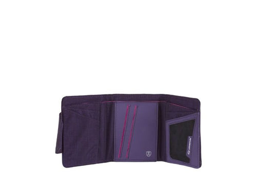 LIVE VENTURE TRI FOLD WALLET PURPLE