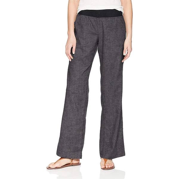 PRANA Mantra Pant Black Herringbone XL