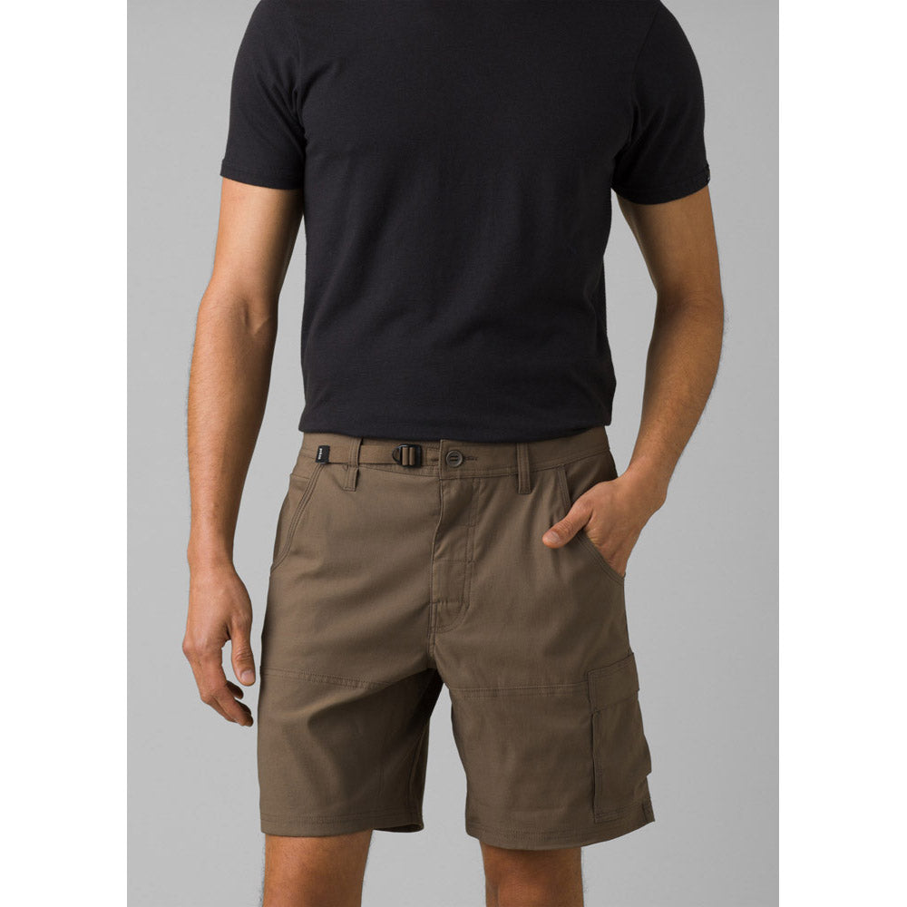 Prana Mens Stretch Zion Short II Mud