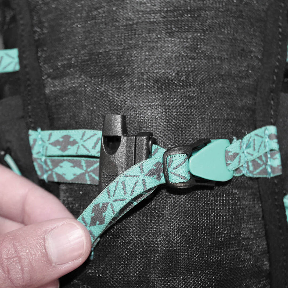 Raidlight Womens Responsiv 6L Black/Ice Blue Additional Image-4