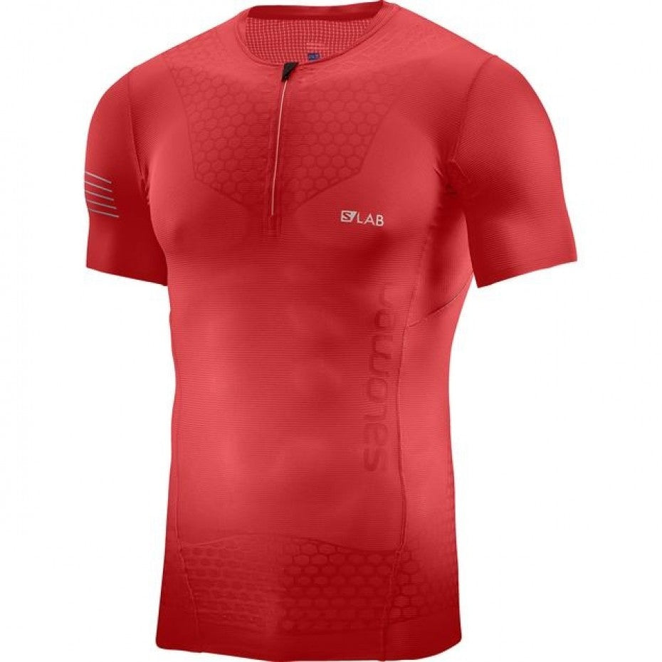 SALOMON S/LAB EXO HZ SS TEE M SS18 RACING RED