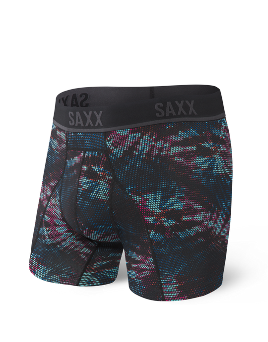 Saxx Kinetic Hd Boxer Brief Blue Sky Explosion