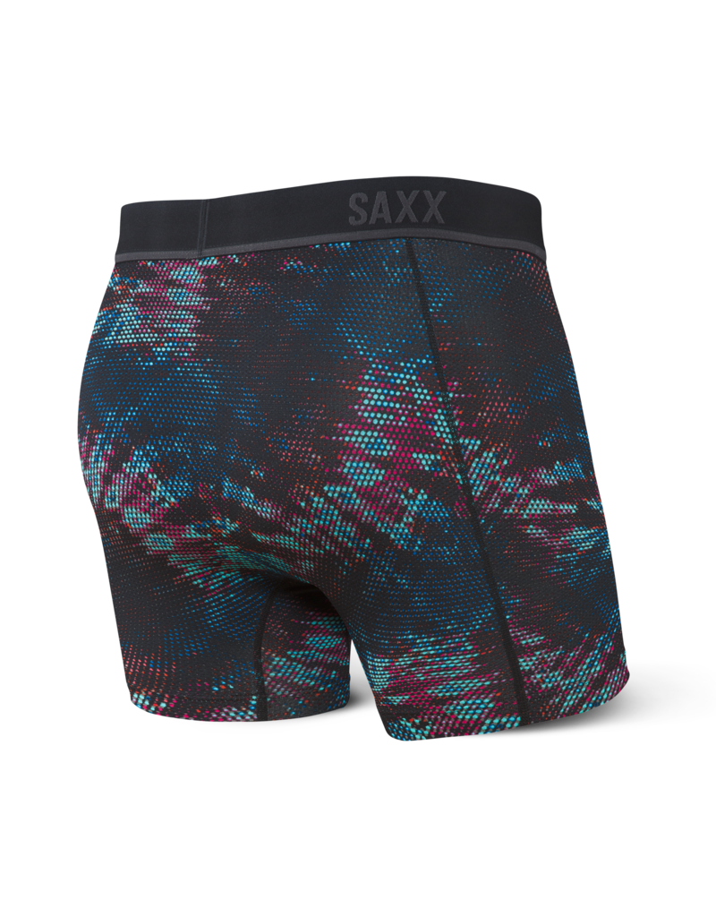 Saxx Kinetic Hd Boxer Brief Blue Sky Explosion