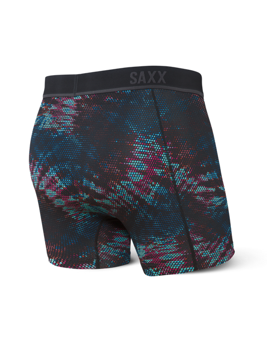 Saxx Kinetic Hd Boxer Brief Blue Sky Explosion