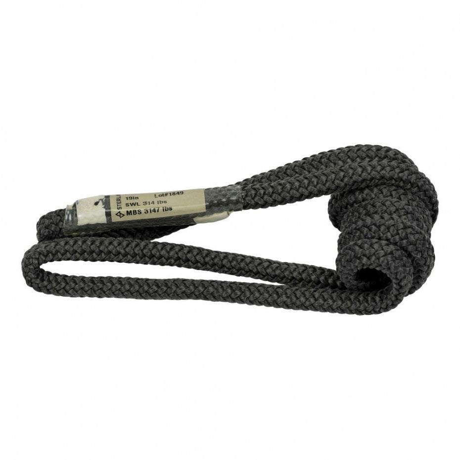 Sterling 6.8mm HollowBlock2 48cm Loop Black