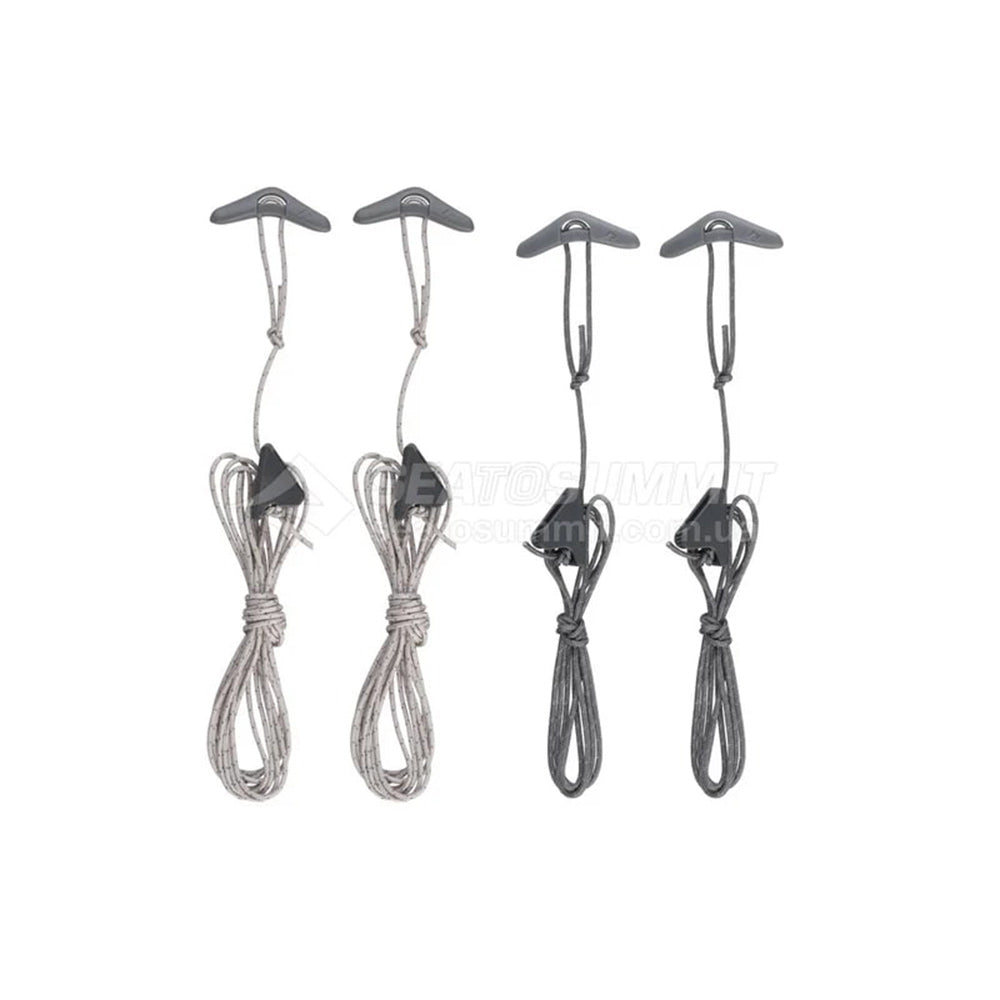 Sea to Summit Ground Control Guy Cords (4 Pack) Dark Grey Additional Image