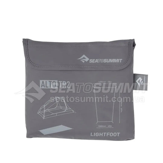 Sea to Summit Telos TR3 Lightfoot Groundsheet Charcoal Additional Image-1